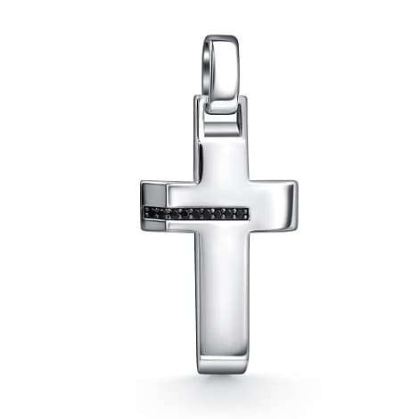 Подвеска из серебра 925 с фианитами