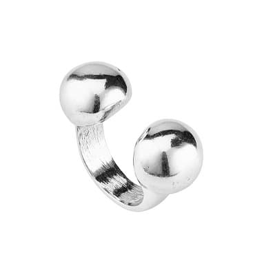 Кольцо из бижутерный сплава без вставки