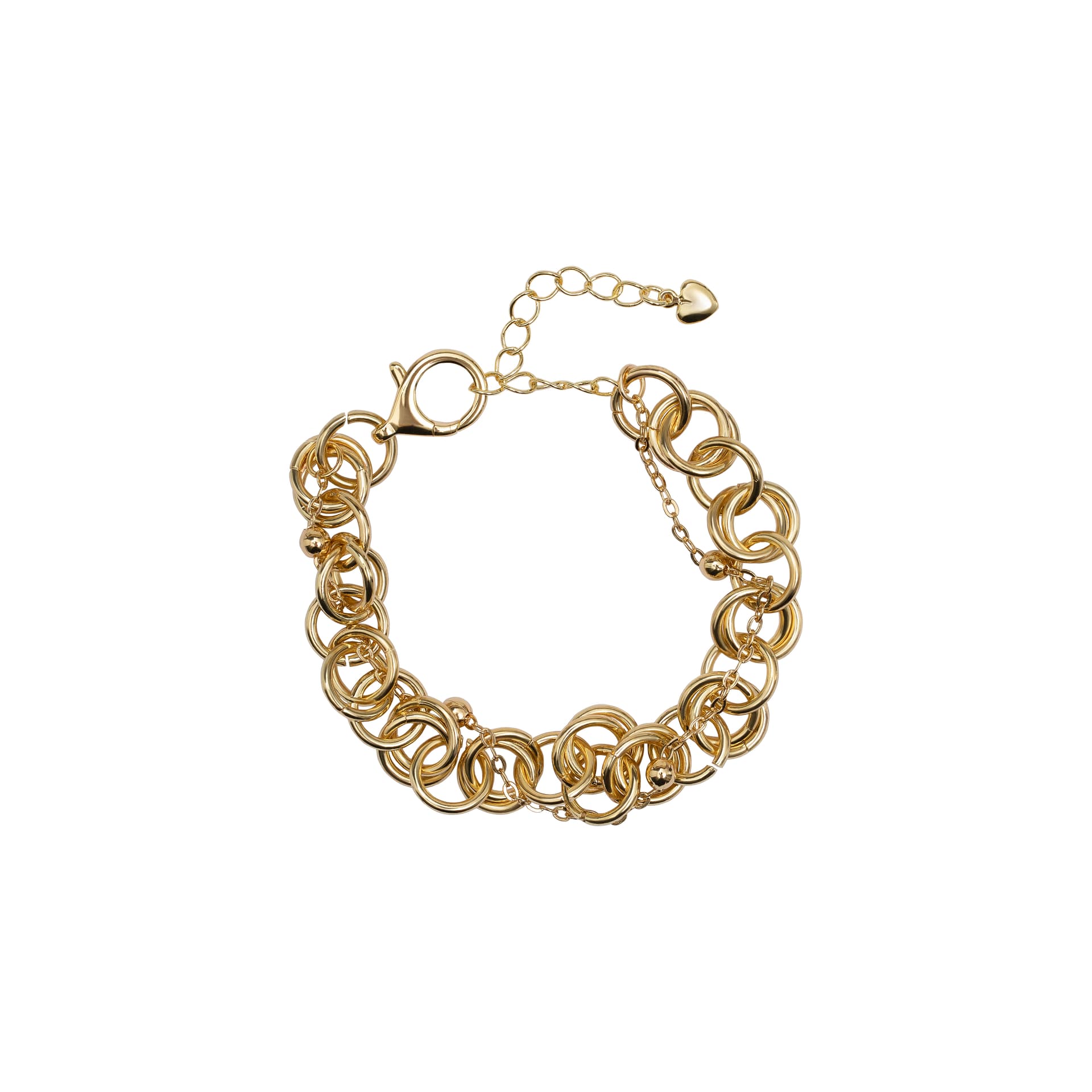 Браслет декоративный из стали без вставки