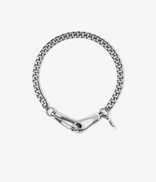 Колье из стали без вставки