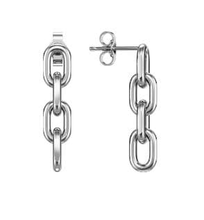 Серьги из серебра 925 без вставки