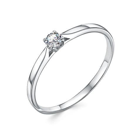 Кольцо из золота 585 с бриллиантами