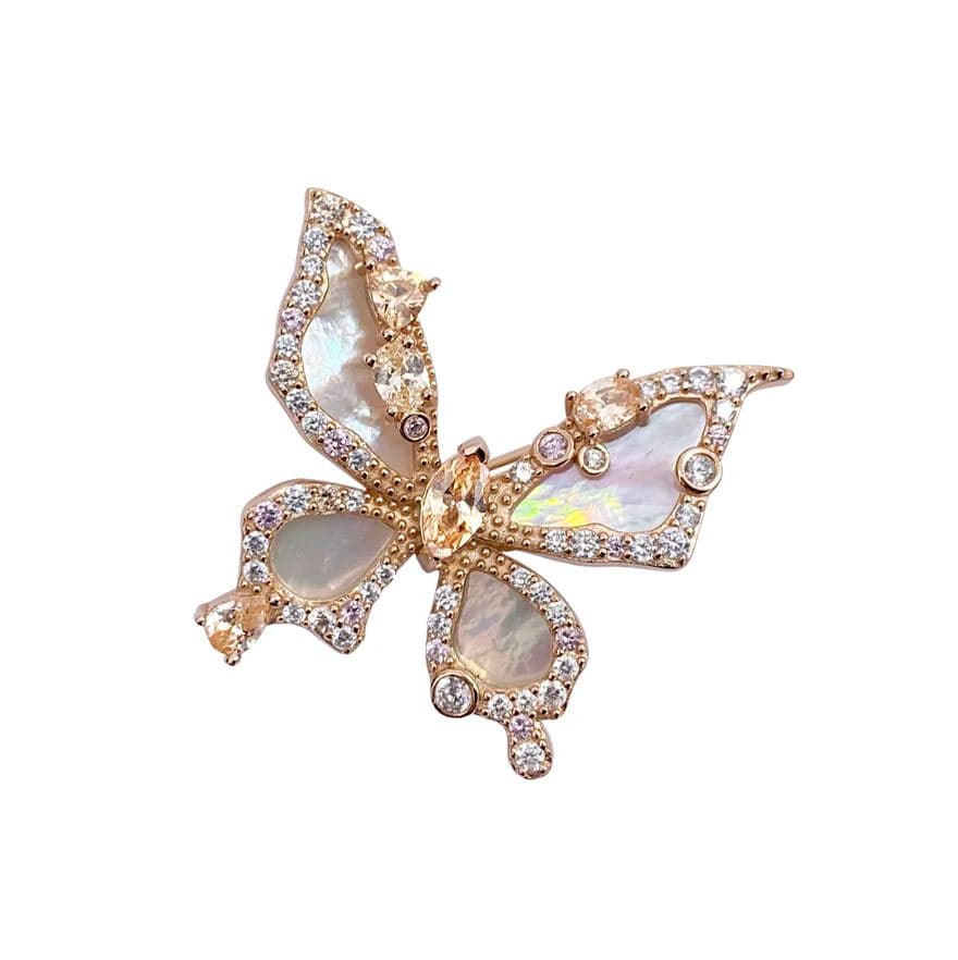 Брошь из серебра 925