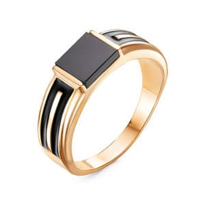 Кольцо из золота 585 с фианит