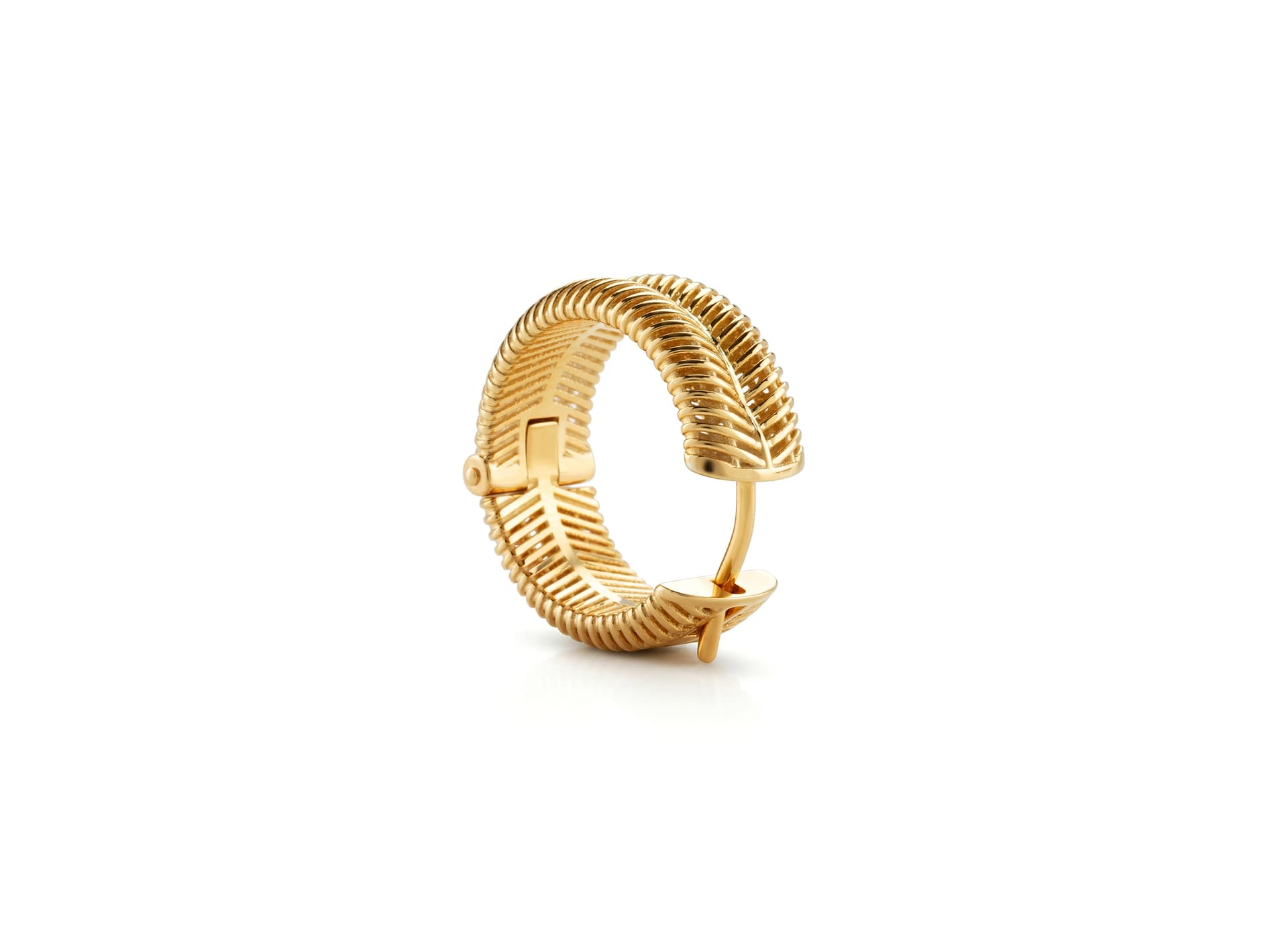 Серьги из серебра 925 без вставки