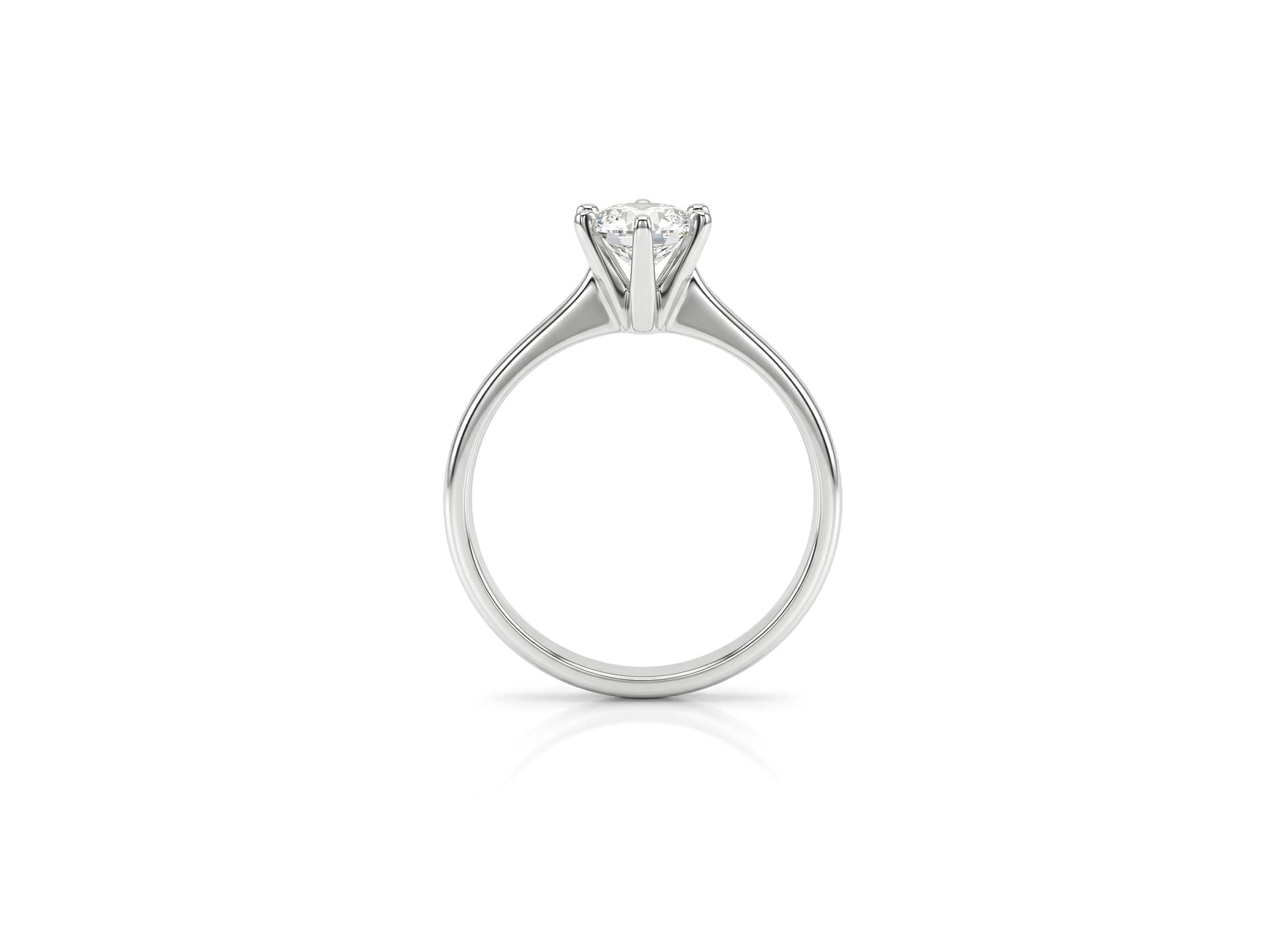 Кольцо из серебра 925 с фианитами