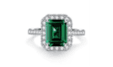 Кольцо из серебра 925 с кубическим цирконием