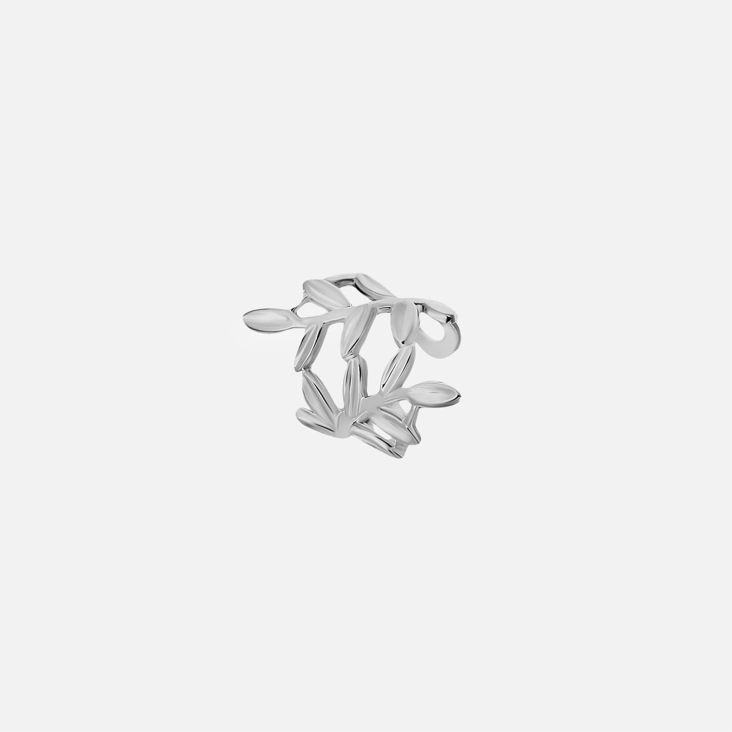 Серьги из серебра 925 без вставки