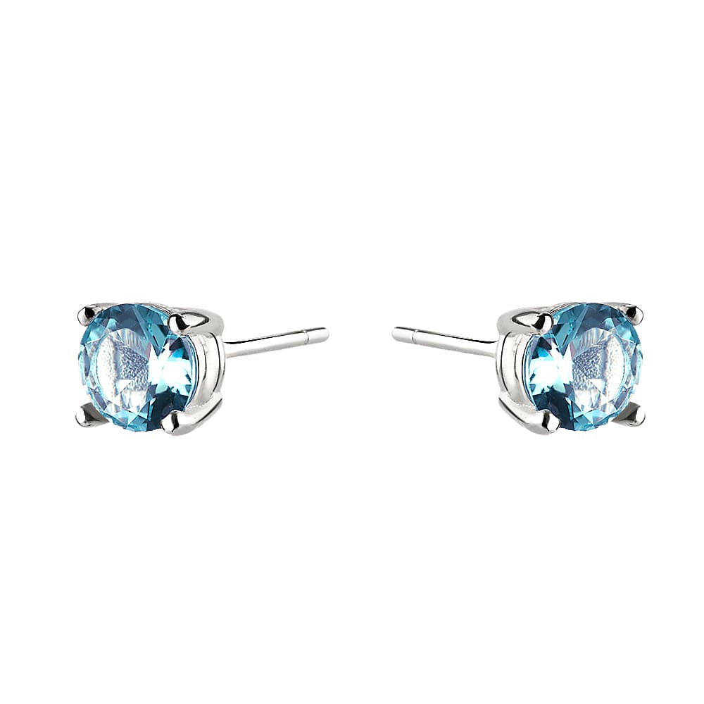 Серьги из серебра 925 с кубическим цирконием
