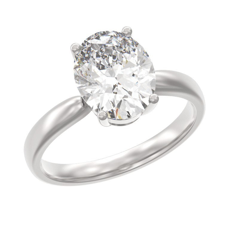 Кольцо из серебра 925 с фианит