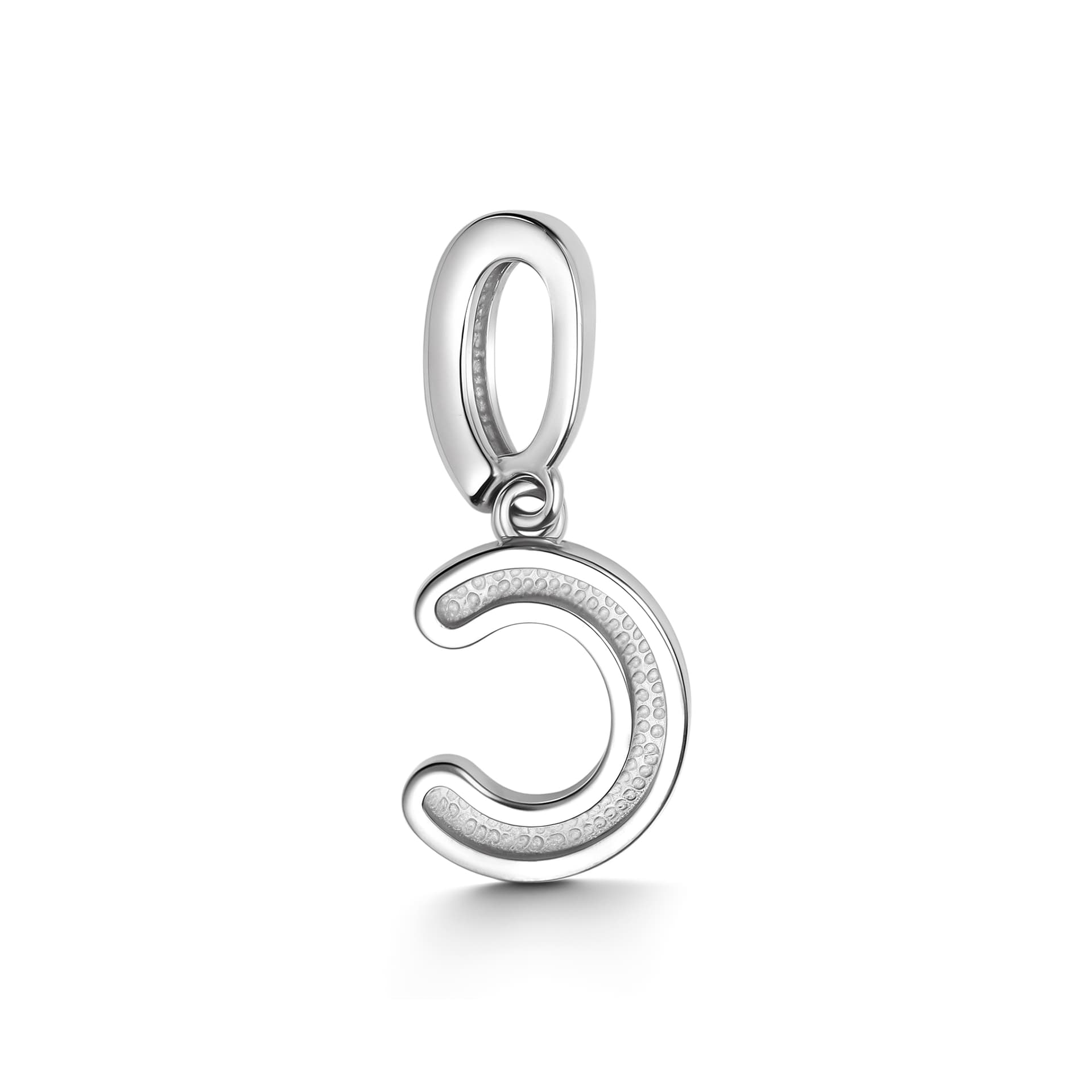 Подвеска из серебра 925 с фианитами