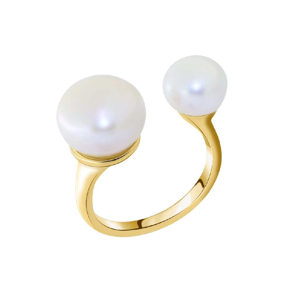 Кольцо из серебра 925 с жемчугом