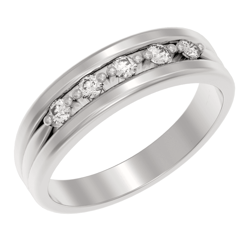 Кольцо из серебра 925 с фианитами