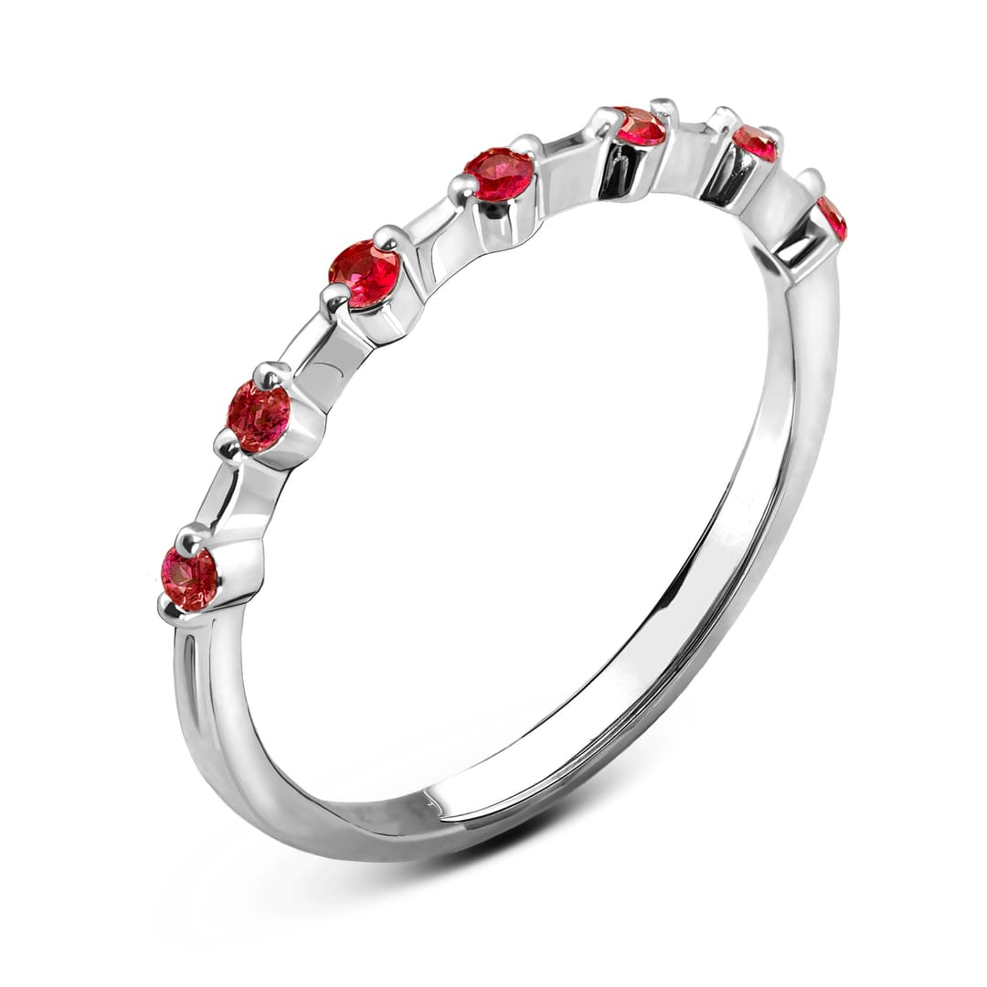 Кольцо из золота 585 с рубином