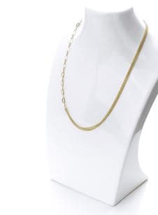 Колье из серебра без вставки