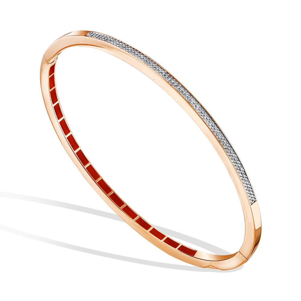 Браслет из золота 585 с бриллиантом