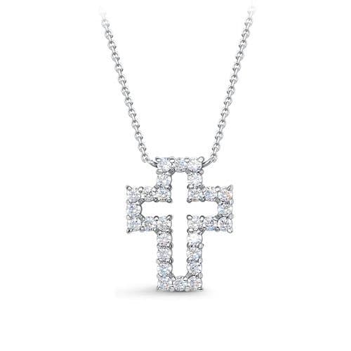 Колье из серебра 925 с фианит