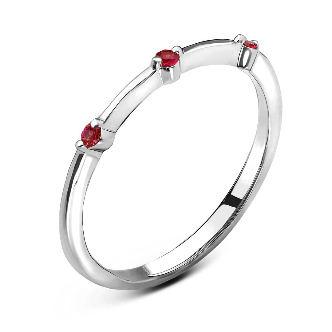 Кольцо из золота 585 с рубином