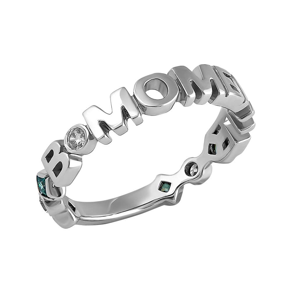 Кольцо из серебра 925 с фианитом