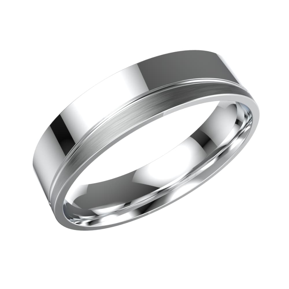 Кольцо обручальное из золота 585 без вставки