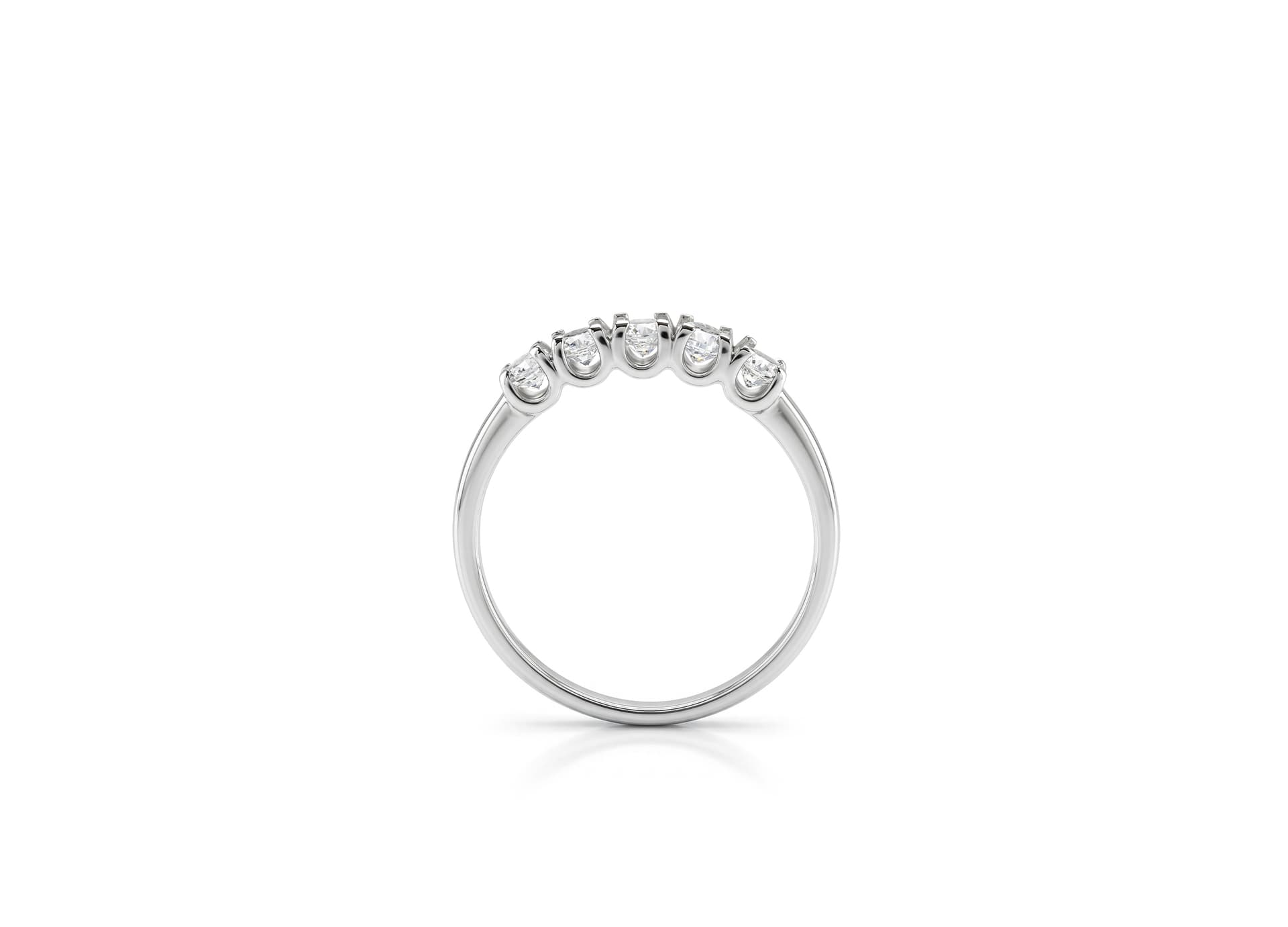 Кольцо из серебра 925 с фианитами